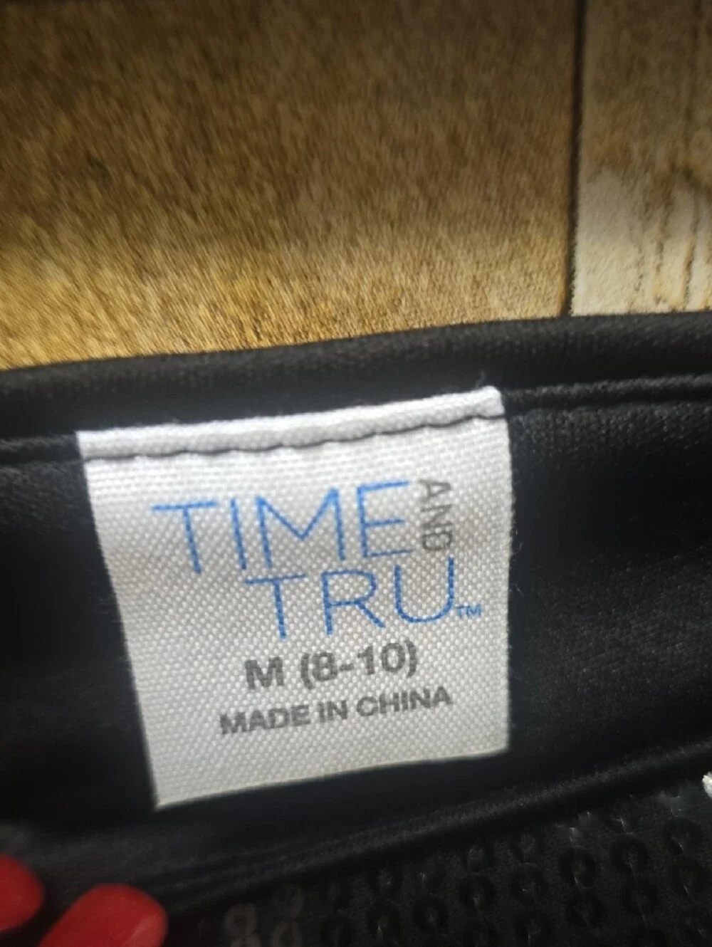 Time and Tru elegant black